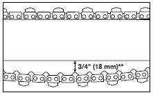 How the check chain tension when replacing your ICS PremiumPRO-32 (P/N 71608).