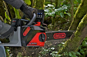 Oregon PowerNow chainsaw is perfect for property maintenance