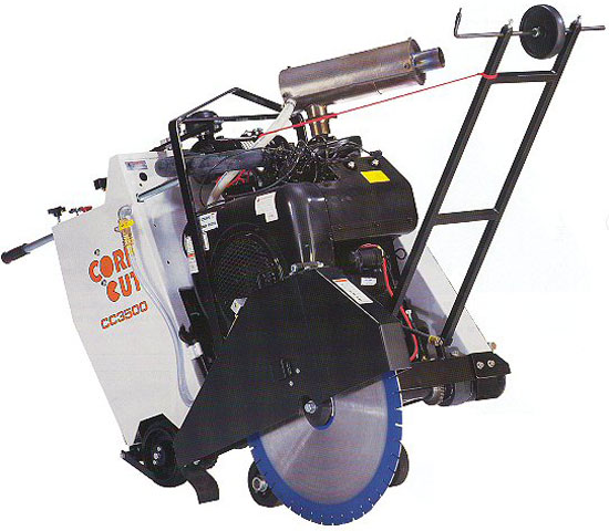 Diamond Products - CC3500 Concrete Walk Behind Saw