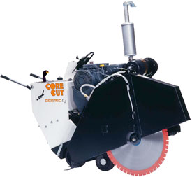 Diamond Products - CC6160 Differential Drive Walk Behind Concrete Saw