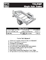 TLG12SPX4C Trailer TRLRMP Specifications